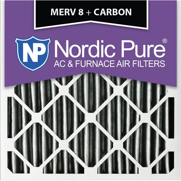 Nordic Pure 11_7/8x16_7/8x1 Exact MERV 12 Pleated AC Furnace Air Filters 3 Pack 